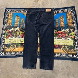 Levi-s Men's Black and Grey Jeans